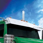 Trux 13.5IN Western Star 4900 Series Flat Top Sunvisor For Cab Mount Mirrors New. Price: $737.43.