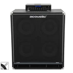 Acoustic B300HD & B410C Bass Stack With 3' Cable New. Price: $699.99.