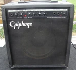 Epiphone Guitar Amplifier Model# EP-1000, SER.#K94050480. Made In Korea. Used. Price: $149.95.
