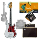 2023 Fender Dynamic Duo Coin Silver Set (precision Guitar & Bassman Amp). Price: $249.95.