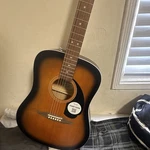 Fender California Redondo 6 String Sunburst Acoustic Guitar Right-handed New. Price: $209.99.