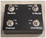 Custom Compact 4-BUTTON Footswitch For Ibanez TBX150H With Dual Trs Cables New. Price: $75.00.