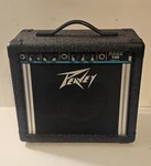Peavey Rage 158 Guitar Teal Stripe 15W Vintage Amplifier Usa Working Used. Price: $145.00.