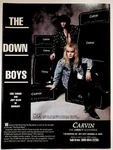 Carvin Vintage Print Advertisement Warrant Guitar Amplifiers 1980S Used. Price: $13.50.