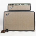 1965 Fender Bandmaster AB763 Blackface Piggyback Amp Head & Cab Pre-cbs Used. Price: $3399.99.