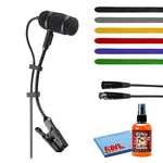 Audio-technica Pro 35 Cardioid Condenser Instrument Microphone With Accessories. Price: $174.90.