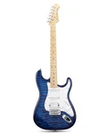 Donner DST-95 Electric Guitar Set With Amplifier Hss Pickups Indigo Blue New. Price: $129.99.