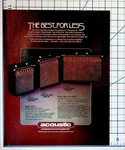 Acoustic Guitar Ad 1980S Vintage G20-110 G60-112 G60-212 Amplifiers Used. Price: $17.10.