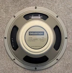 Celestion G10 Creamback 10" Speaker Ohm T6380B 45 Watt Excellent Condition Used. Price: $85.00.