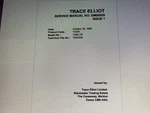 Trace Elliot TA60 Cr Service Manual Digital Good. Price: $6.00.