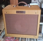 Mojotone Fender Badged Champ 5W 1X8 Tube Lacquered Tweed 5F1 Hand Wired Used. Price: $799.99.