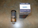 Tung-sol 5881 Tube. All Have Been Tested To Full Strength 9 Tubes Available Used. Price: $30.00.