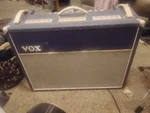 Vox AC30 Custom 30W 2X12 Le Tube Guitar Combo Amp Blue/cream For. Price: $325.00.