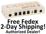 New Walrus Audio Harvest Series Canvas Power 5 Dc Isolated Pedal Supply. Price: $189.99.