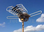 1080P Outdoor Amplified Digital Antenna 360 Rotor Uhf Vhf Fm 150 Mile New. Price: $29.95.
