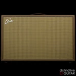 New Suhr Hombre 2X12 Closed Back Amp Cabinet With Celestion Speakers Brown. Price: $850.00.