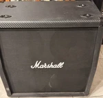 Marshall Electric Guitar Amplifier Speaker Cabinet Black MG412ACF Used. Price: $200.00.