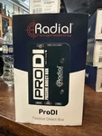 Radial Prodi 1-CHANNEL Passive Instrument Direct Box New. Price: $99.00.