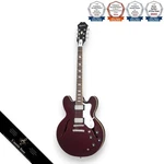 Epiphone Noel Gallagher Riviera GP1 Electric Guitar Dark Wine Red With Accessor New. Price: $1582.00.