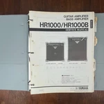 Vintage Yamaha HR1000/HR1000B Guitar/bass Amplifier Service Manual W/schematics Very. Price: $20.00.