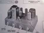 Stromberg-carlson AR-37A Amplifier Photofact Unspecified. Price: $7.50.