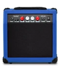 Lyxpro Electric Guitar 20 Watt Amplifier W/built-in Speaker, Blue Open. Price: $35.00.