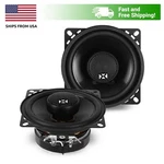 Nvx NSP4 300W (100W Rms) 4" N-series 2-WAY Coaxial Car Speakers New. Price: $51.99.