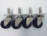 Fender / Ampeg Style 4 Pcs Set Of Casters Wheels & Sockets Inserts New. Price: $44.98.
