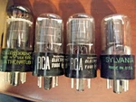 4 Tested 6K6-GT Mixed Brand Vintage Electron Vacuum Tubes Westinghouse Rca Sylva Used. Price: $17.98.