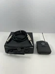 Akg SR40 Mini Pro Wireless Receiver /PT40 Transmitter - No Power Supply Used. Price: $72.00.