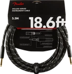 Fender Deluxe Series Instrument Cable, Straight/straight, 18.6', Black Tweed New. Price: $23.95.