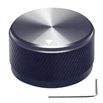 Mxuteuk Black Aluminum Alloy Potentiometer Control Knob Volume Audio New. Price: $14.99.