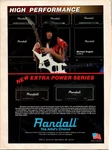 Randall Michael Angelo Guitar Amp Magazine Ad 1990S Vintage Print Used. Price: $14.95.