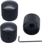 TAISS/3PCS Black Metal Dome Knobs Electric Guitar Volume Tone Control New. Price: $10.95.