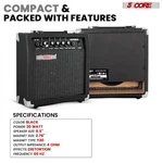 Core Guitar 20W Electric Portable Mini Amplifier Built 6.5INCH Speake New. Price: $39.50.