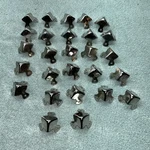 Vintage Ampeg / Acoustic Amplifier Corners Nickle....nos.....set Of 27 Open. Price: $50.00.