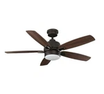 Home Decorators Collection Fawndale 46 In. Bronze Ceiling Fan With Led Light Kit Open. Price: $89.99.
