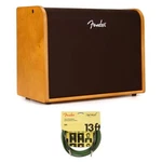Fender Acoustic 100 Guitar Amplifier W/ Joe Instrument Cable Bundle New. Price: $509.99.
