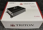 Triton EL10001 Monoblock Class Amplifier/new-open Box/priced For Clearance. Price: $88.85.