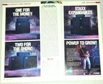 1992 Kmd Vintage Print Ad Amplifier Staxx Expandable Speaker Guitar Magazine Used. Price: $9.49.