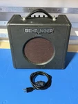 Behringer Firebird Gx 108 Vintage Guitar Amplifier (20 Watts, 8O Ohms) Used. Price: $54.95.