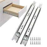 Homdiy 6 Pairs 18 Inch Side Mount Full Extension Drawer Slides 3 Fold Cabinet New. Price: $88.81.