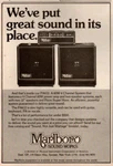 Vtg 70S Marlboro Sound Works Magazine Print Ad Guitar Amplifier Pa Clipping Used. Price: $7.99.