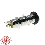 Dopro Stereo Copper Guitar Bass 1/4" Barrel Jack Chrome Pin New. Price: $20.00.