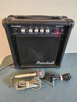 Randall RA15G Black 120V Electric Guitar Practice Combo Amplifier & Microphone Used. Price: $89.99.