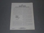 Rca 300W1 301W1 Custom Convertible Speaker Enclosure Brochure 1957 Good. Price: $10.00.