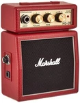 Marshall Mini Amplifier Red MS-2R Battery & Plug Micro Guitar New. Price: $63.89.