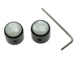Dopro 2PCS Black With White Pearl Cap Guitar Dome Knobs For Telecaster S... New. Price: $22.20.