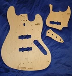Custom Jazz Style Bass Guitar Body Router Template Vintage New. Price: $44.99.