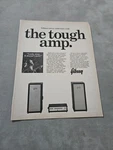 TBOOK54 Magazine Advert 11X8" Gibson - Model GSS100HC Solid State Amplifier Used. Price: $12.07.